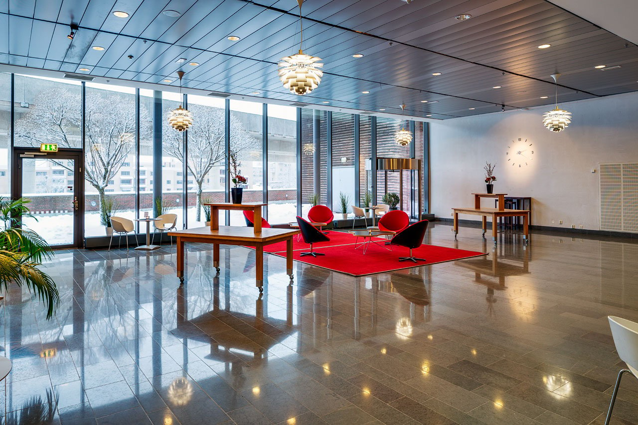 Coor Konferens, Kista Science Tower, lobby