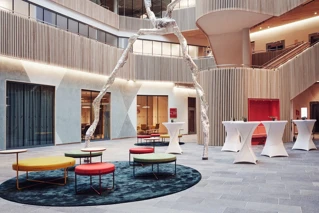 Konferens i Uppsala på Hubben - atrium